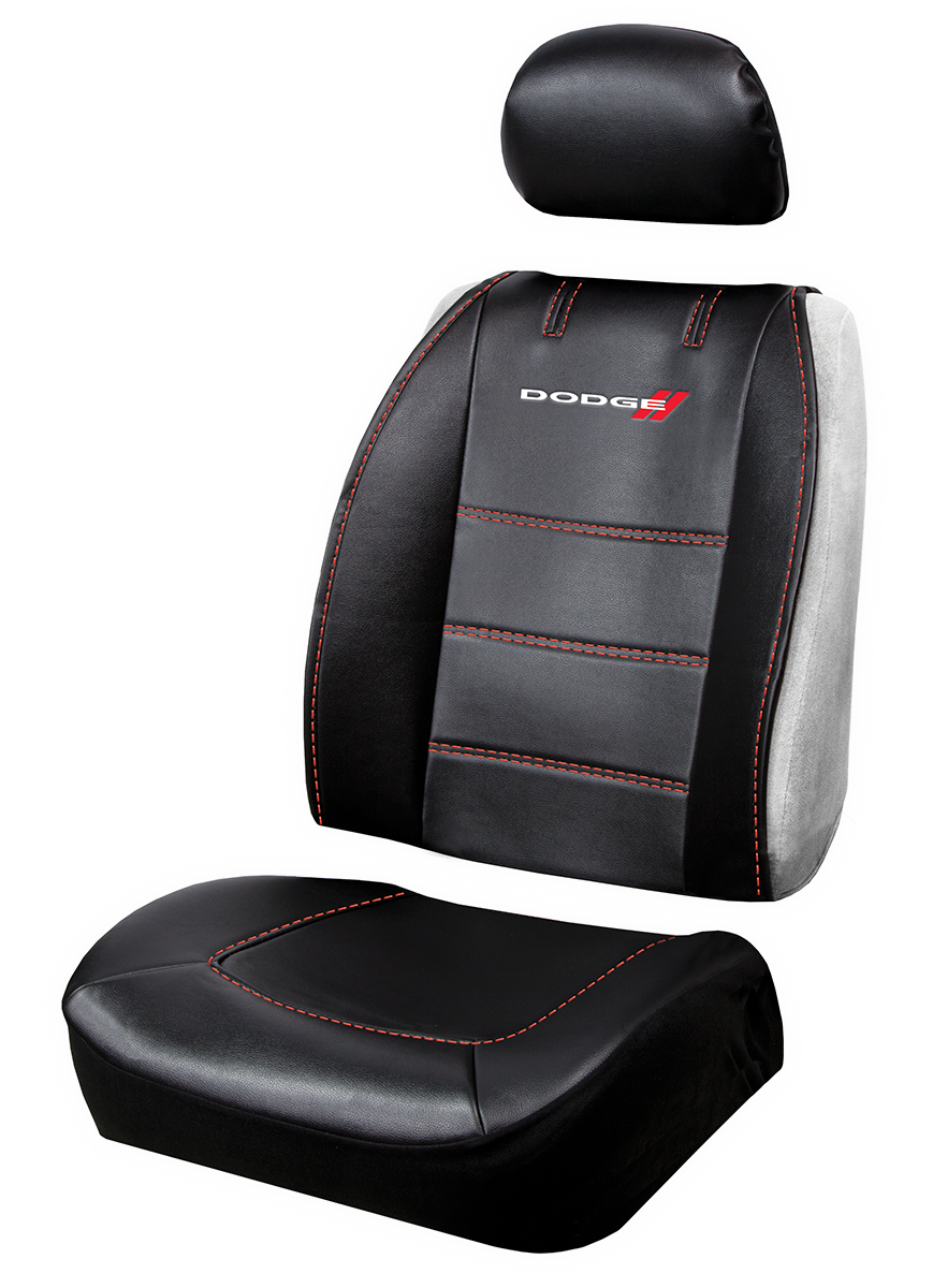 Product of Plasticolor 008627R01 Deluxe Black Leather Seat Cover 