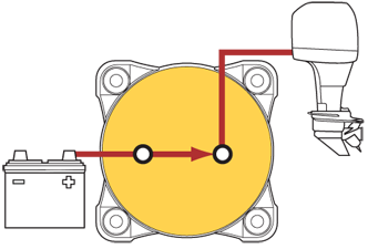 Product of Blue Sea 9004e-Bss Battery Disconnect Switch