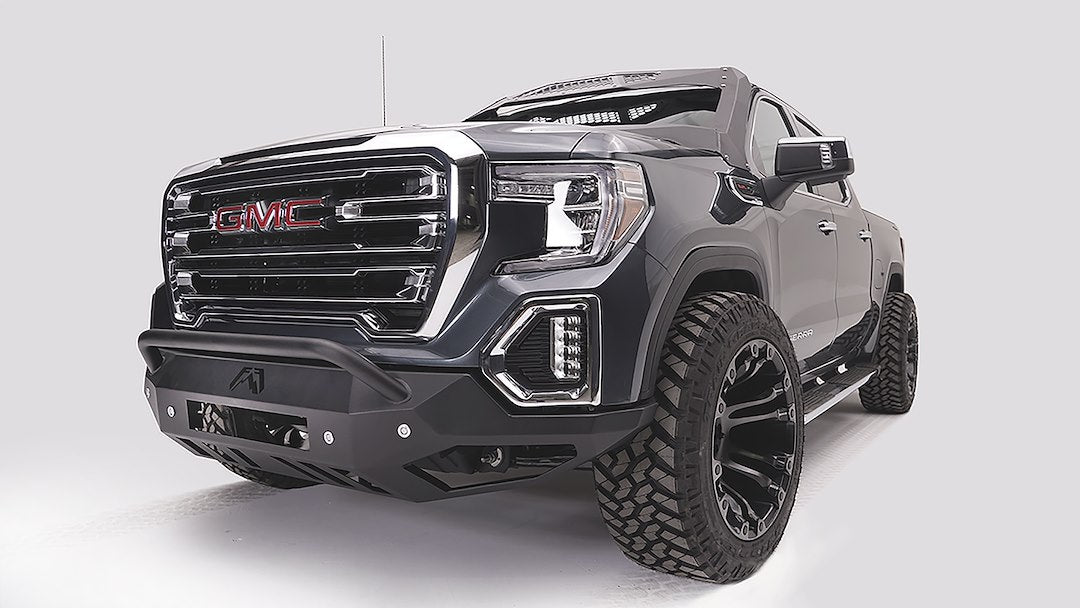 Product of Fab Fours GS19-D6052-1 Vengeance Steel Powder Coated Bumper 