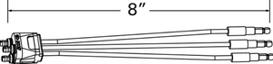 Grote Industries 66825 Trailer Light Connector Pigtail||66825_2.Png||87||g1766825||2215614