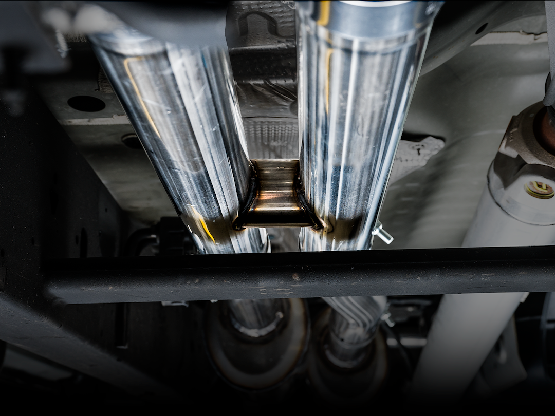 Product of AWE Tuning 3015-42203 0FG Cat-Back System Single Exhaust System Kit 