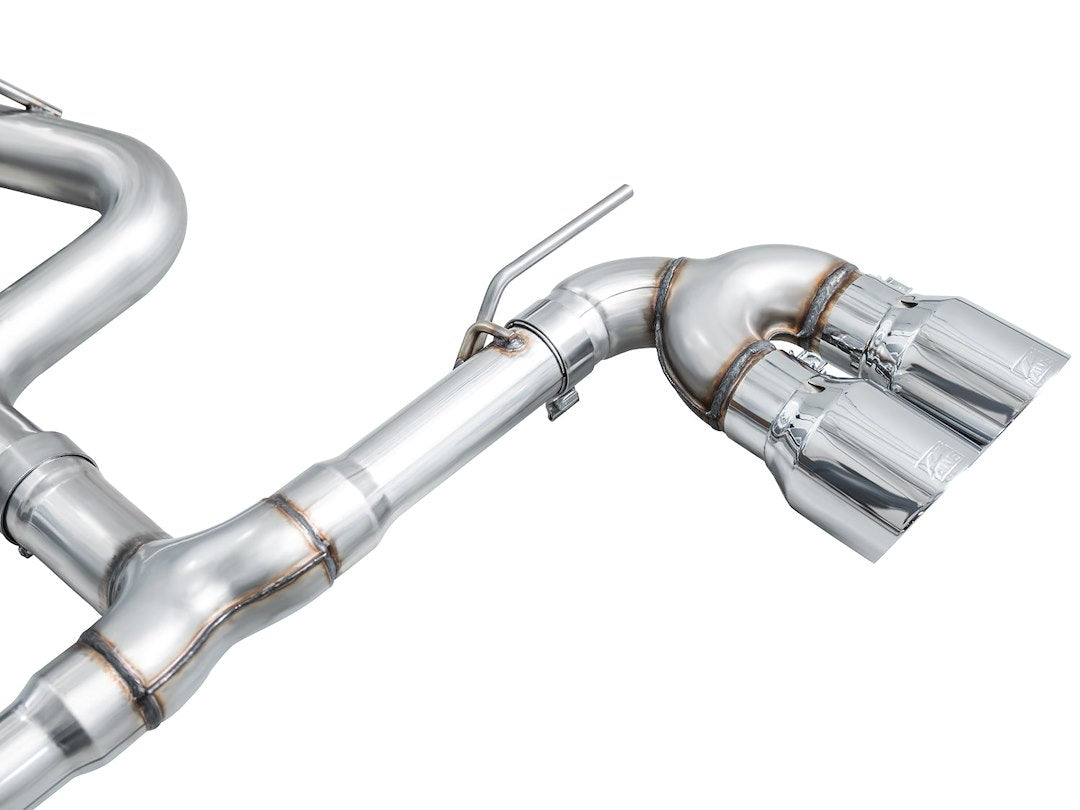 Product of AWE Tuning 3020-42658 Track Edition Cat-Back System Dual Exhaust System Kit 