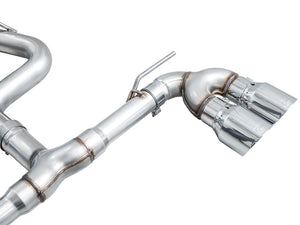 Product of AWE Tuning 3020-42658 Track Edition Cat-Back System Dual Exhaust System Kit 