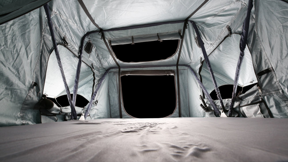 Product of Body Armor 20010 Vehicle Rooftop Polyester Cotton Canvas Tent Sleeps 2 Adults 