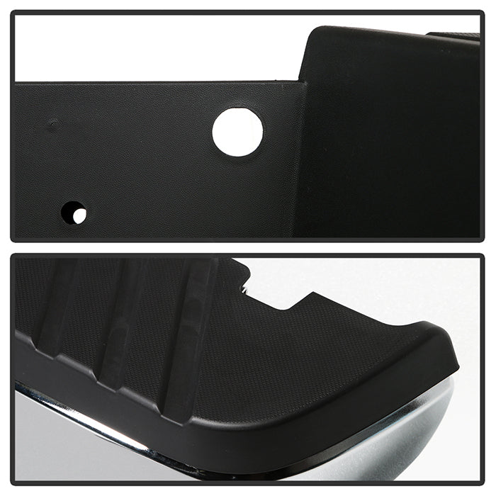 Product of Spyder Automotive 9948398 Steel Chrome Plated Bumper 