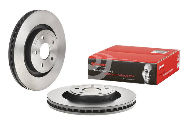 Product of Brembo 09N21211C02 Vented 1 Piece Brake Rotor 