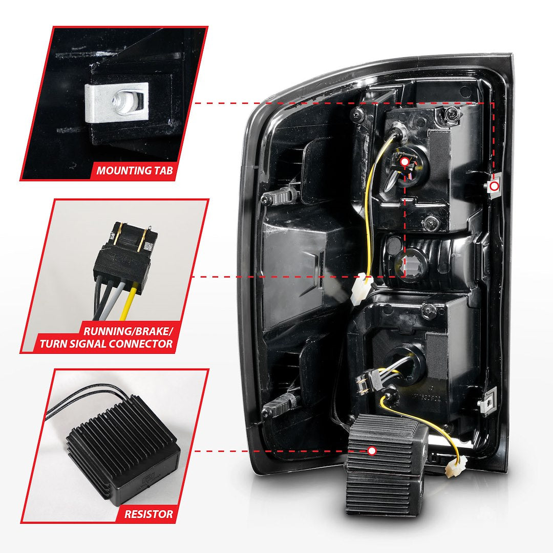 Product of ANZO USA 311451 Tail Light Assembly 