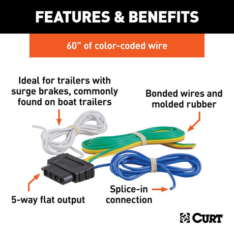 Curt 58531 Trailer Wiring Connector||||86||c9358531||2011374