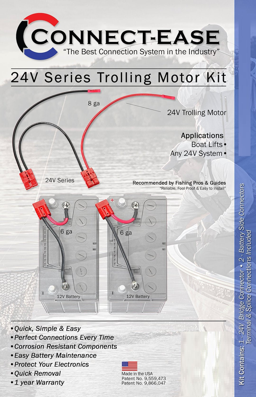 Connect-Ease Rce24vbk Trolling Motor Wiring Kit||rce24vbk_2.Jpg||87||conrce24vbk||1277519