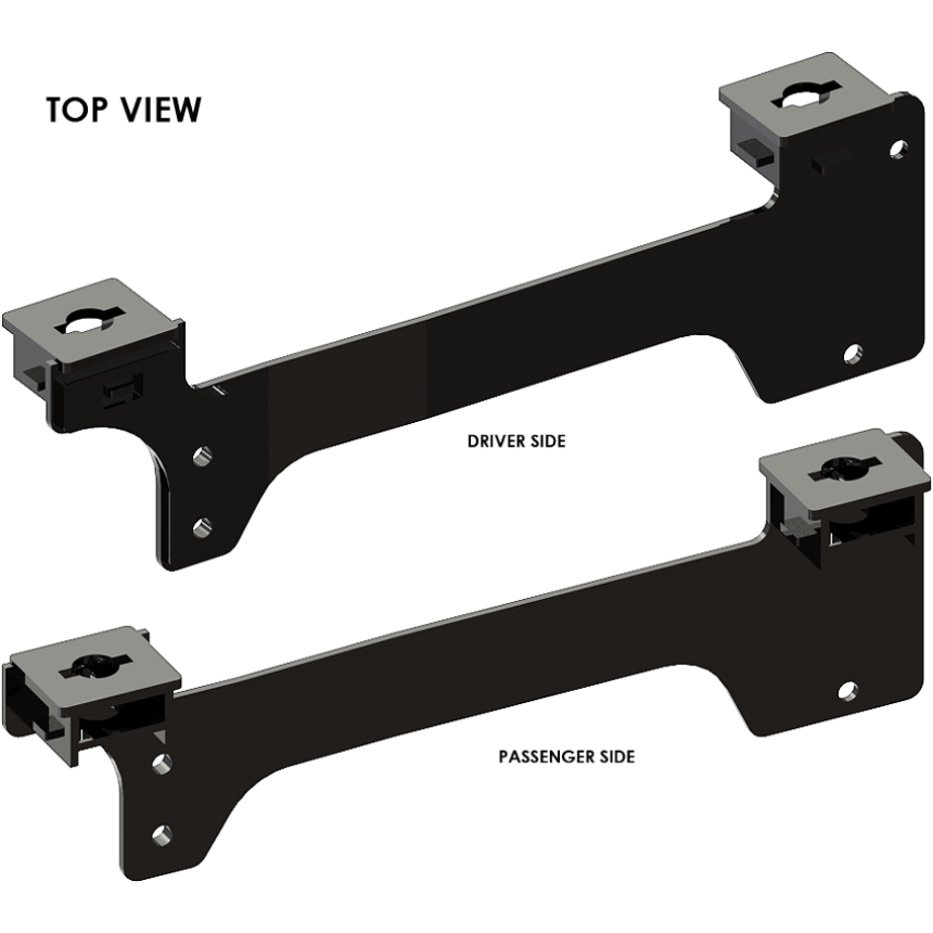 Product of PullRite 2338 Bolt-On Fifth Wheel Trailer Hitch Mount Kit 