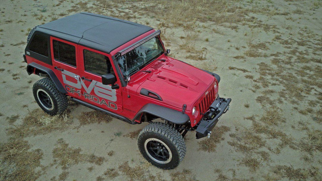 Product of DV8 Offroad HDMB07-02 Vented Black Hood 