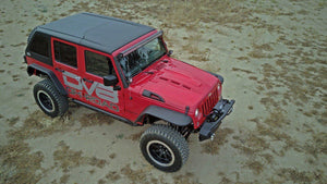 Product of DV8 Offroad HDMB07-02 Vented Black Hood 