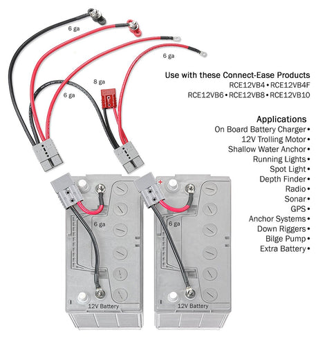 Product of Connect-Ease Rce12vbm6ik Battery Connection Harness
