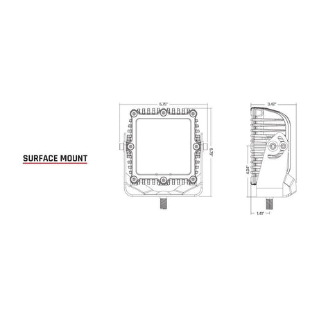 Product of Rigid Lighting 245213 Driving/ Fog Light 