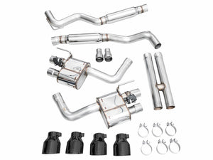 Product of AWE Tuning 3025-43375 SwitchPath ™ Cat-Back System Dual Exhaust System Kit 