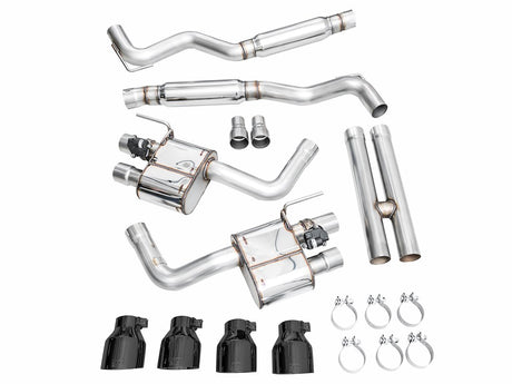 Product of AWE Tuning 3025-43375 SwitchPath ™ Cat-Back System Dual Exhaust System Kit 