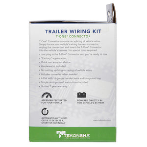 Product of Tekonsha 118776 Vehicle End 4 Flat Trailer Wiring Connector 