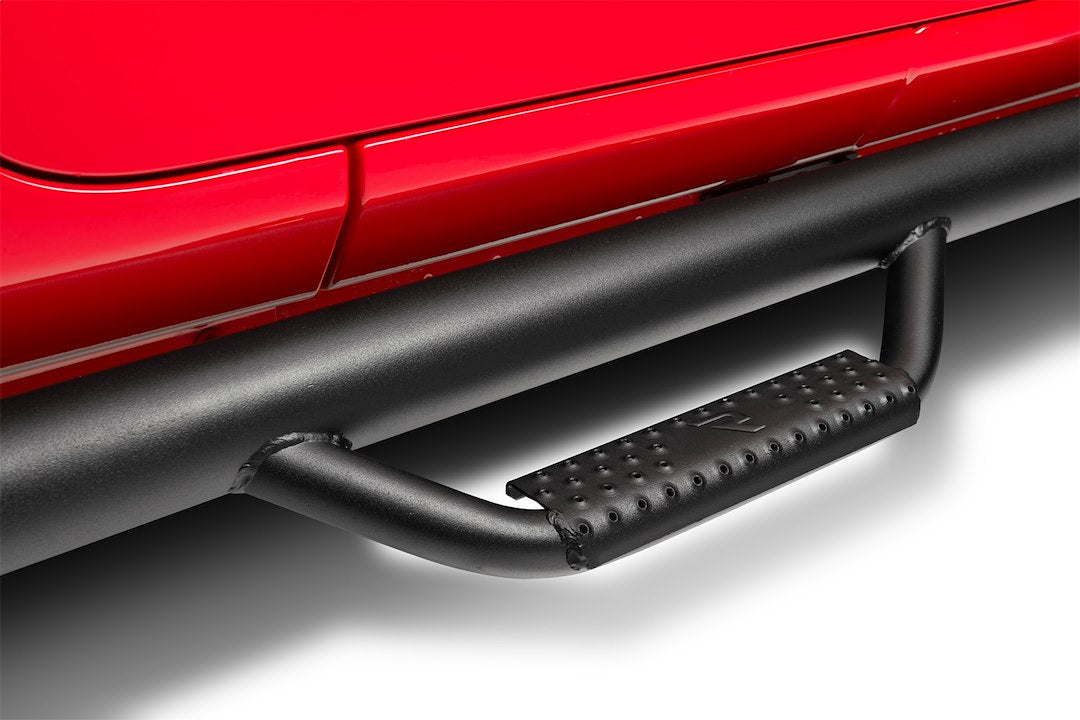 Product of N-Fab J0764 W2W Series Nerf Bar With Drop Down Steps 
