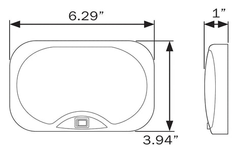 Optronics Rvill40p Interior Light - Led||rvill40p_1.Jpg||86||o24rvill40p||1107446