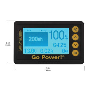 Product of Go Power 82958 Battery Monitor