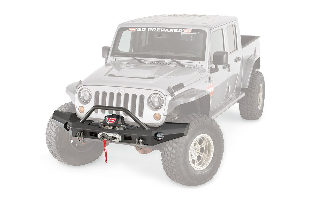 Product of Warn 101465 Elite Series Steel Powder Coated Bumper 