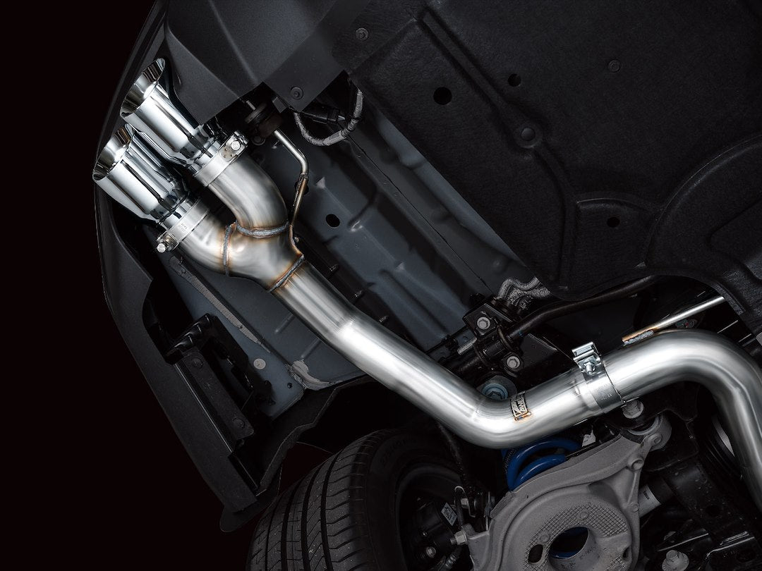 Product of AWE Tuning 3020-42650 Track Edition Cat-Back System Dual Exhaust System Kit 
