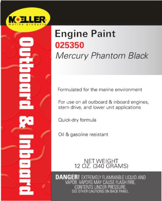 Moeller Marine Products 025350 Engine Paint||025350.Jpg||85||moe025350||1041967