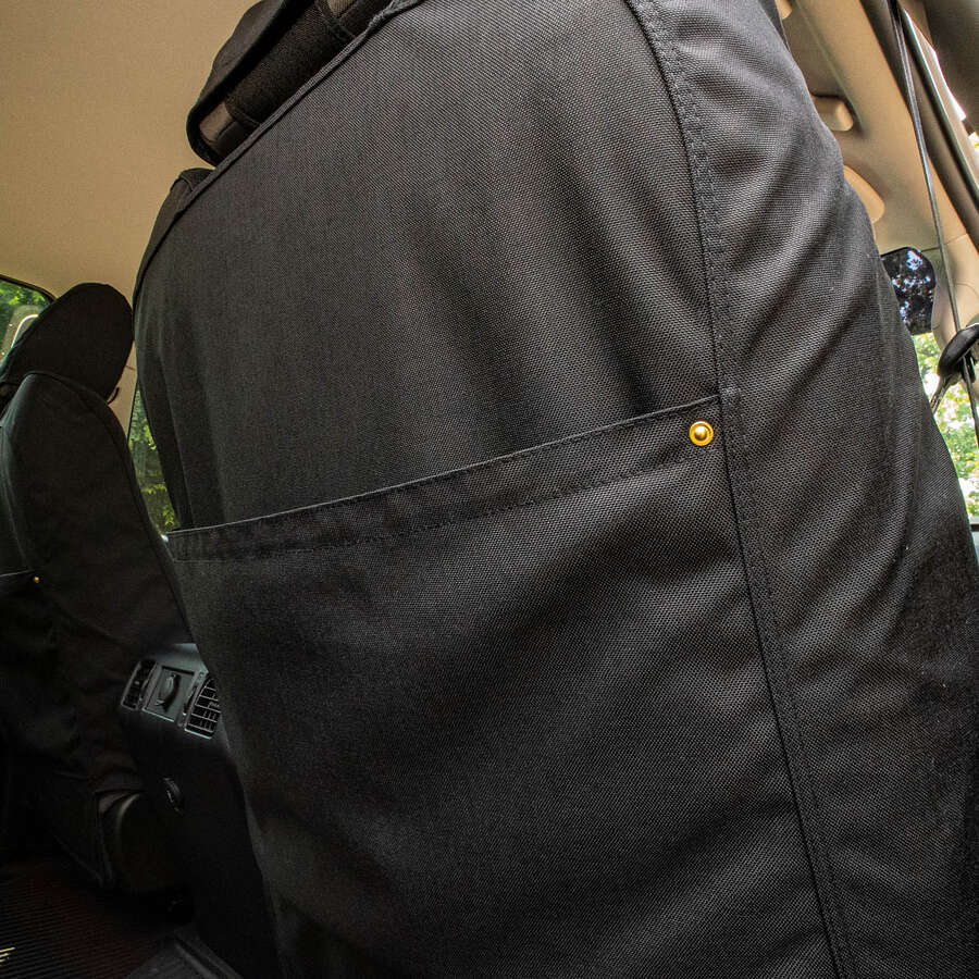 Product of Covercraft SSC2588COBK Carhartt® SeatSaver® Black 1000 Denier Cordura Nylon Seat Cover 