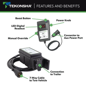 Tekonsha 902503 Trailer Brake Control||||89||t1m902503||1919593