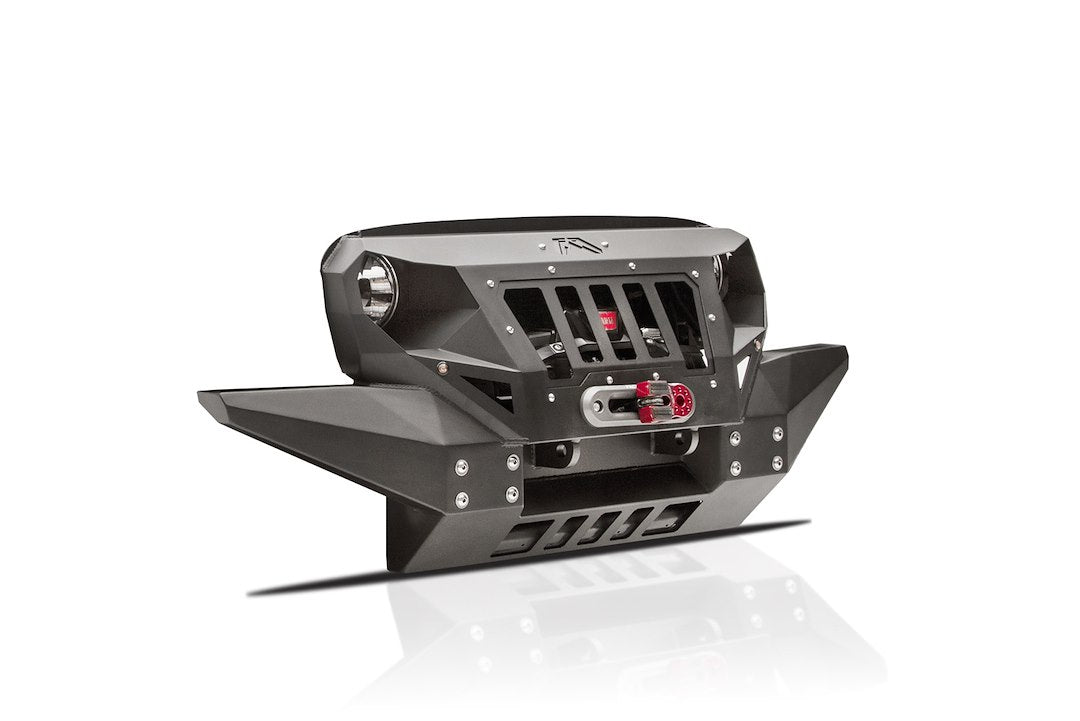 Product of Fab Fours GR1010-1 Grumper Steel Powder Coated Bumper 