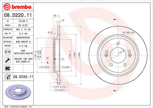Brembo 08d22011c02 Brake Rotor||08.D220.11_2.Jpg||87||brm08d22011||1025577