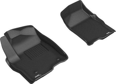 Product of 3D Mats KAGU L1GM02511509 Black Thermoplastic Rubber Of Carbon Fiber Texture Floor Liner 