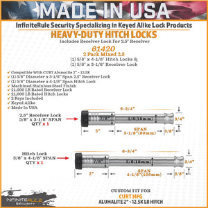 Infiniterule 61420-S Trailer Hitch Pin||61420-S_2.Jpg||87||inf61420s||2254496
