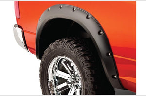Product of Bushwacker 50911-02 Pocket Style/ Exposed Fasteners Black Fender Flare - Set Of 4 