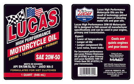 Product of Lucas Oil 10700 Oil