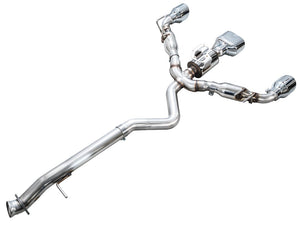 Product of AWE Tuning 3020-52472 Track Edition Cat-Back System Exhaust System Kit 