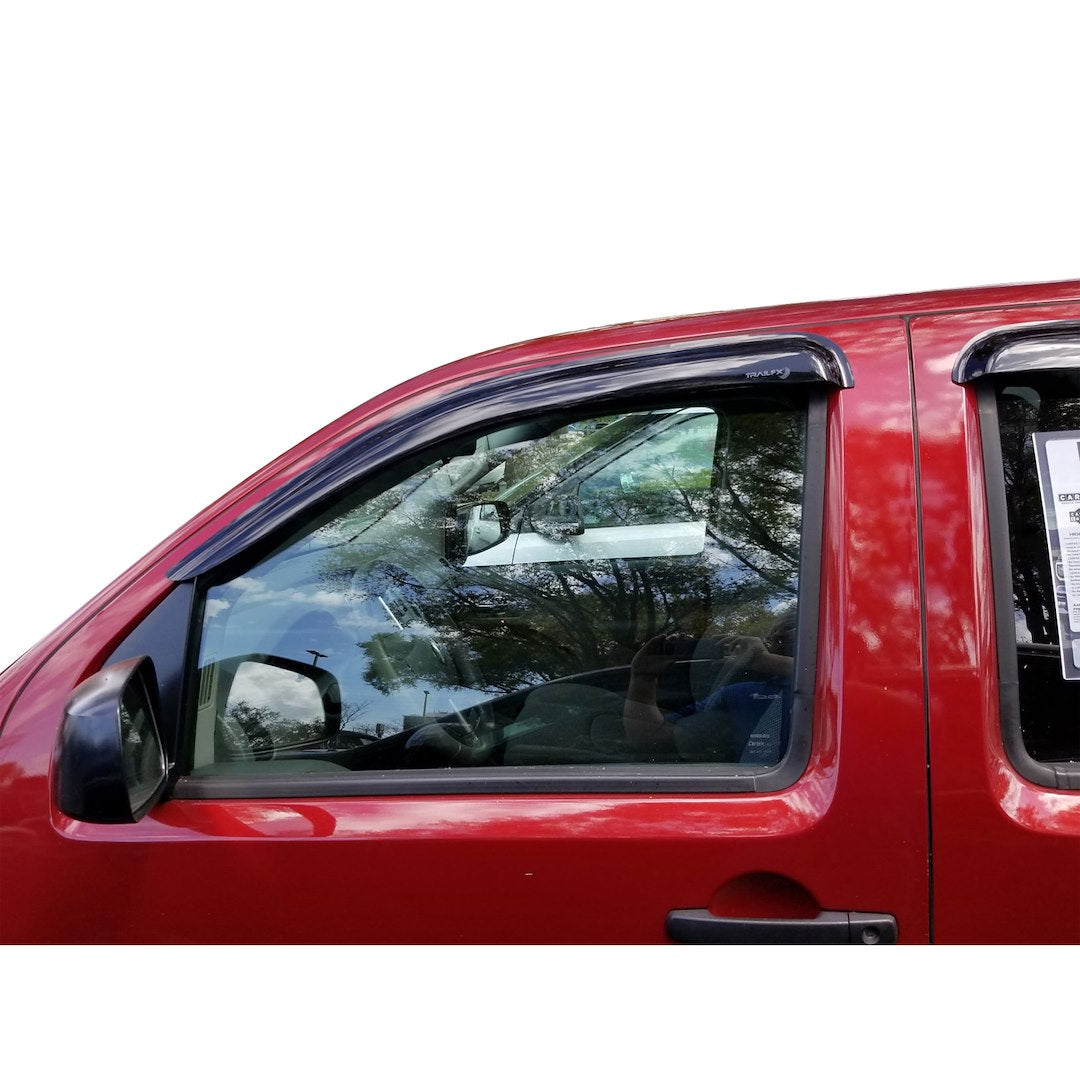 Product of TrailFX 4407H TFX 4-PC Window Vents Outside Channel Rainguard 