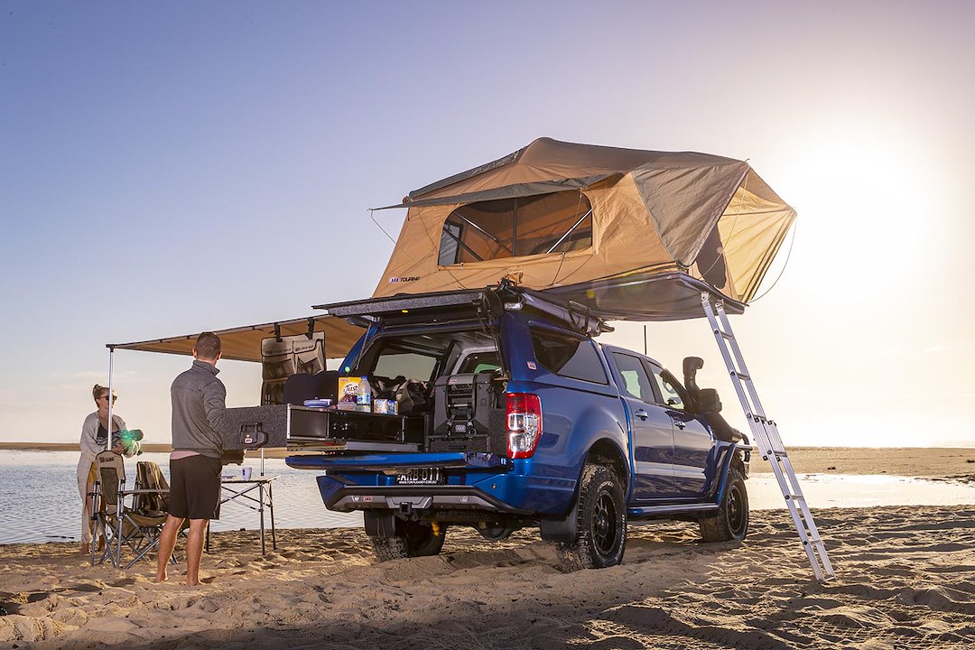 Product of ARB 803300A Vehicle Rooftop Poly/ Cotton Fabric Tent Sleeps 2 Adults 