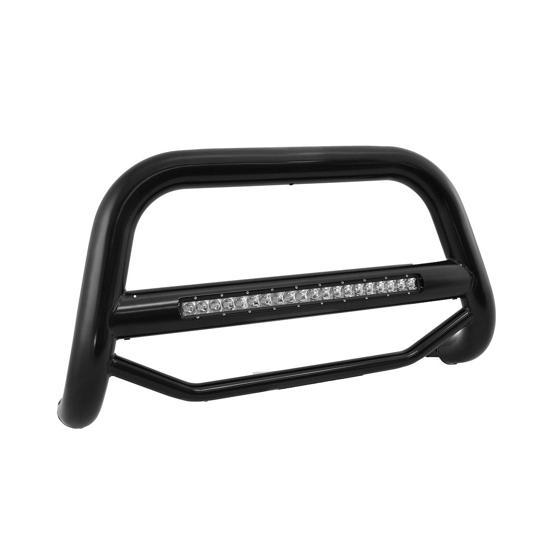 Product of Black Horse Offroad MAB-NIA1702B Bull Bar  with skid plate 