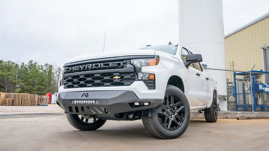 Product of Fab Fours CS22-D5661-1 Vengeance Steel Powder Coated Bumper 