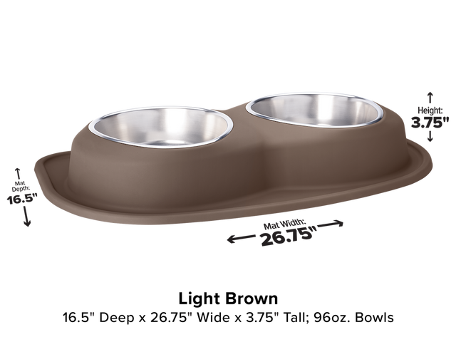 Weathertech (Usa) Dl9603lb Pet Dish||petcomfort_Dl9601_Lightbrown.Png||85||w24dl9603lb||1505756