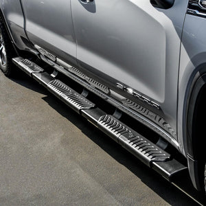 Product of Westin Automotive 28-534695 Black Powder Coated Oval Nerf Bar - Truck Wheel To Wheel 