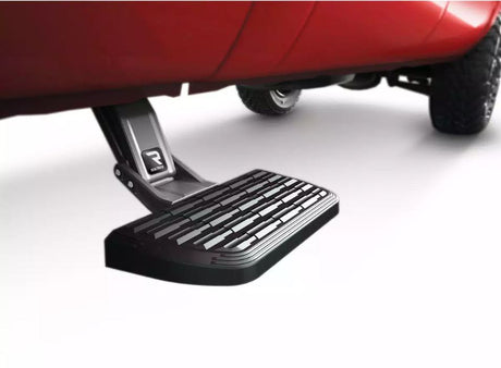 Product of Amp Research 75410-01A Black Powder Coated Aluminum Truck Step