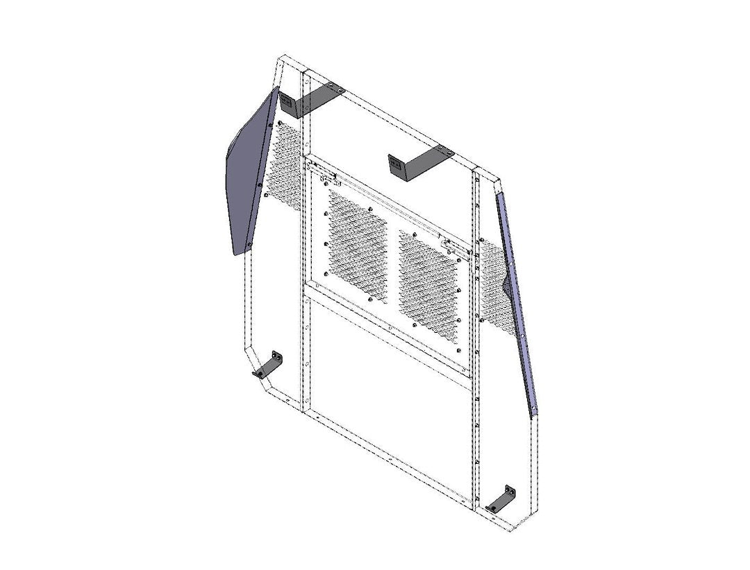 Havis Inc. P-Mfk-13 Bulkhead Divider Mounting Hardware||p-Mfk-13_5.Jpg||90||h84pmfk13||2254193