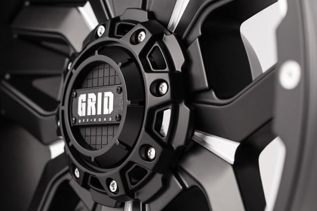Product of Grid Wheels 17x9 Black With Natural Accents Wheel - Not Applicable Bolt Pattern 
