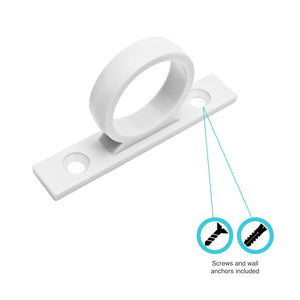 Dura Faucet Df-Sa155-Wt Shower Hose Guide Ring||df-Sa155-Wt.Jpg||87||d6udfsa155wt||1265048