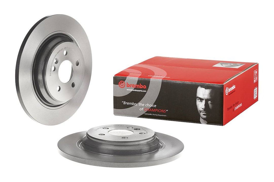 Product of Brembo 08760711C02 Solid 1 Piece Brake Rotor 