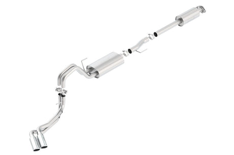 Product of Borla 140617 Touring Cat Back System Single Exhaust System Kit 