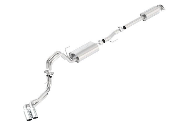 Product of Borla 140617 Touring Cat Back System Single Exhaust System Kit 