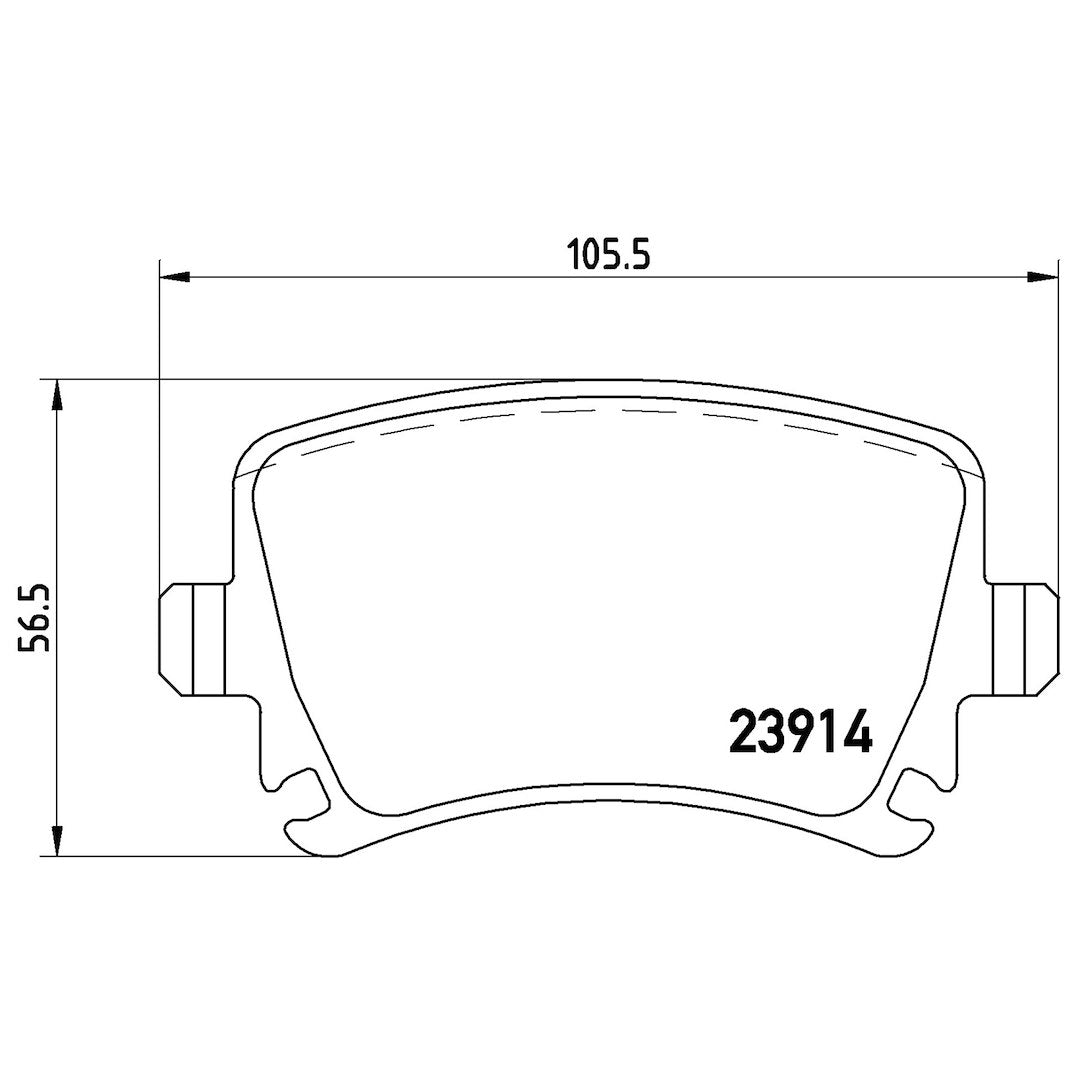 Brembo P85073x Brake Pad||p85073x_Drw.Jpg||88||brmp85073x||1755069